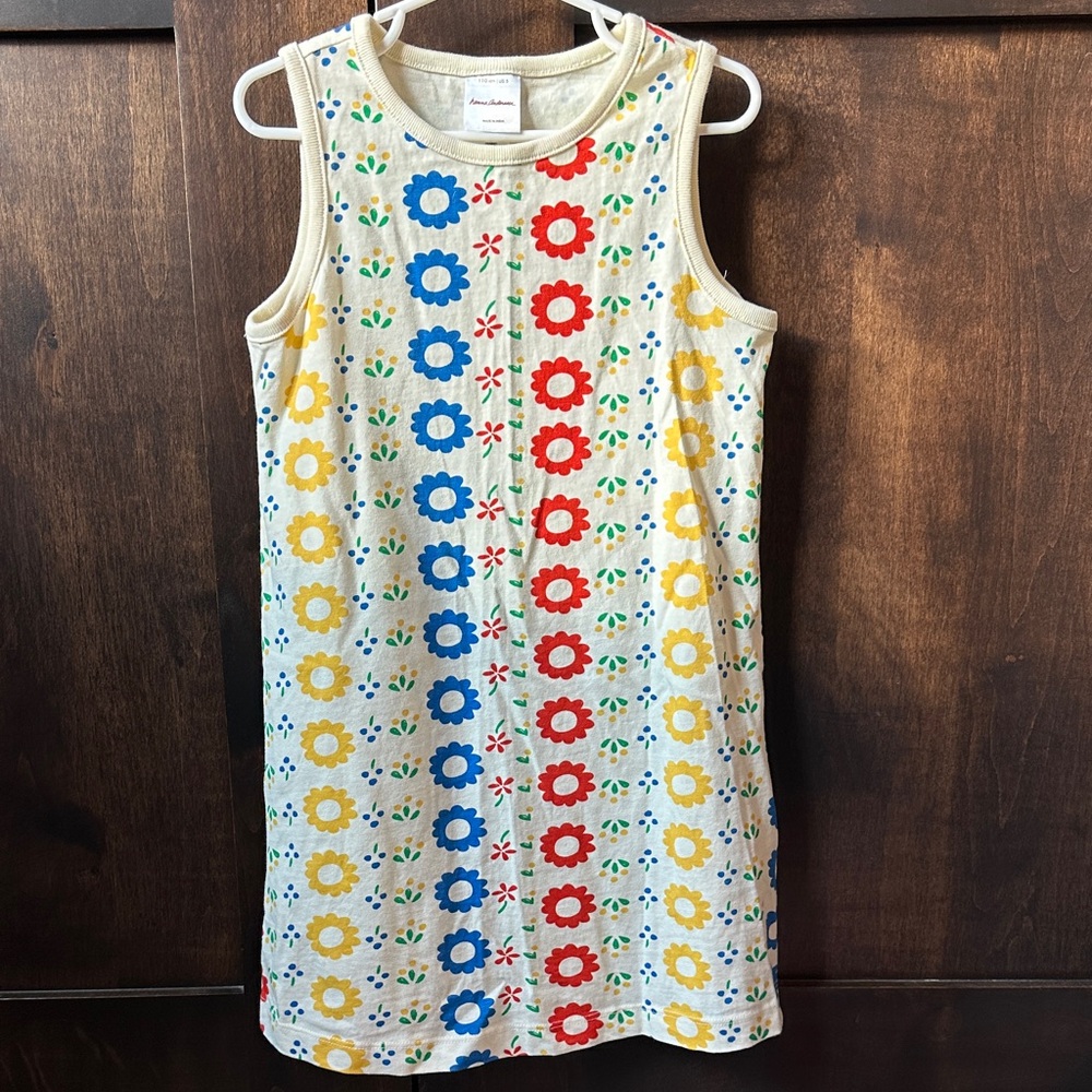 Colorful Floral Kids Dress